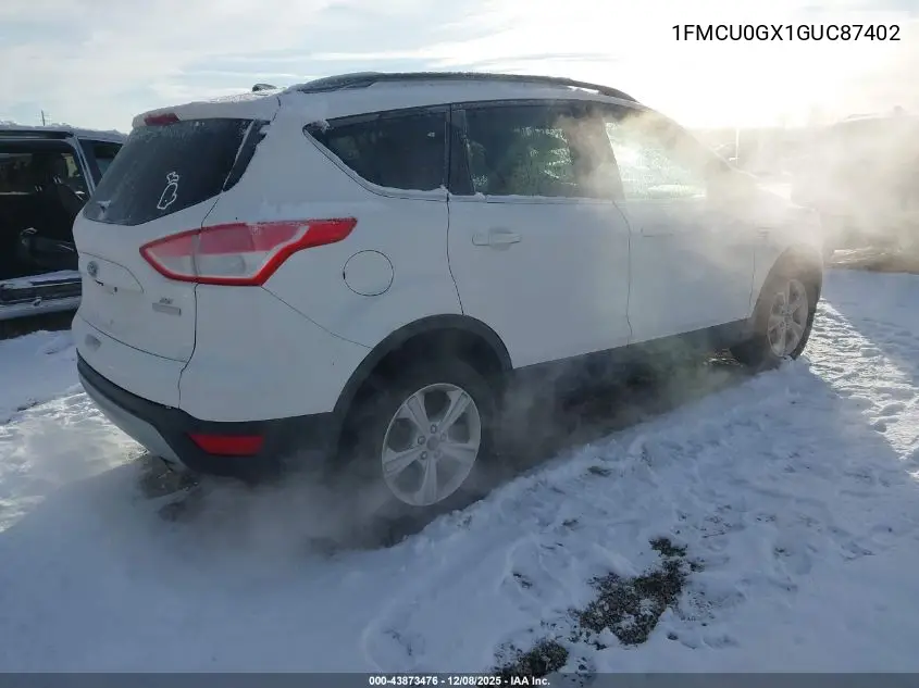 1FMCU0GX1GUC87402 2016 Ford Escape Se