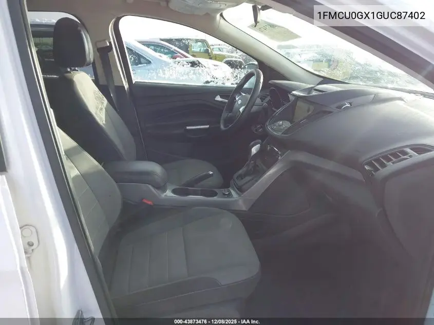 1FMCU0GX1GUC87402 2016 Ford Escape Se