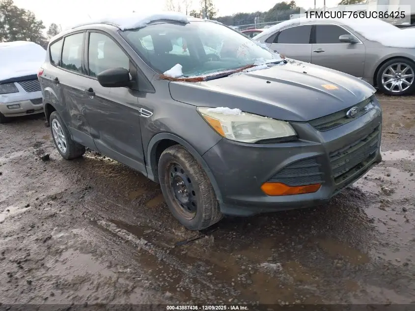 1FMCU0F76GUC86425 2016 Ford Escape S