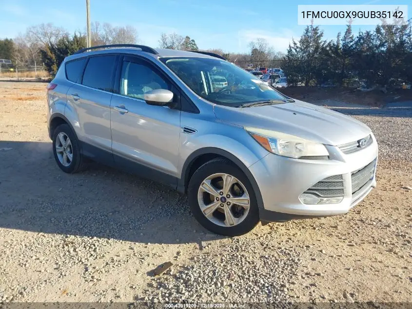 1FMCU0GX9GUB35142 2016 Ford Escape Se