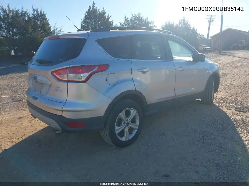 1FMCU0GX9GUB35142 2016 Ford Escape Se