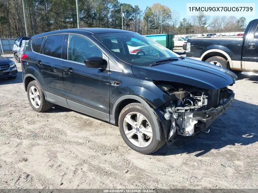 1FMCU9GX7GUC67739 2016 Ford Escape Se