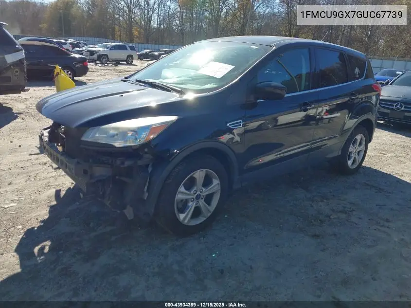 1FMCU9GX7GUC67739 2016 Ford Escape Se