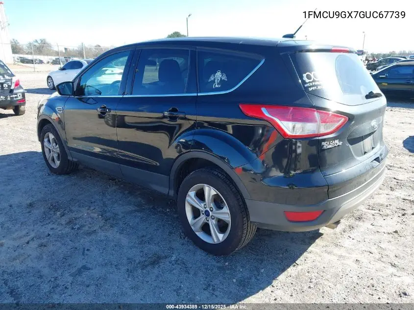 1FMCU9GX7GUC67739 2016 Ford Escape Se