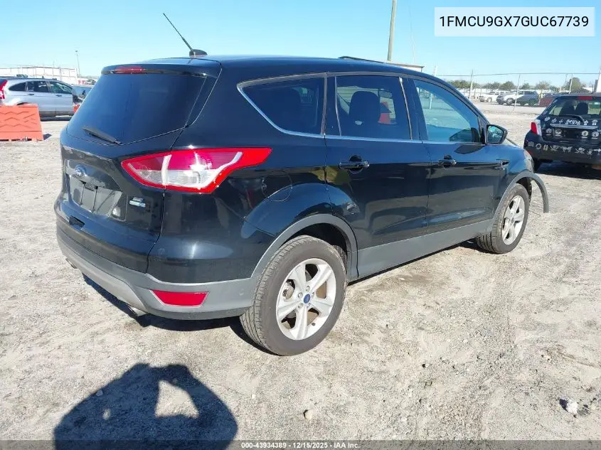 1FMCU9GX7GUC67739 2016 Ford Escape Se