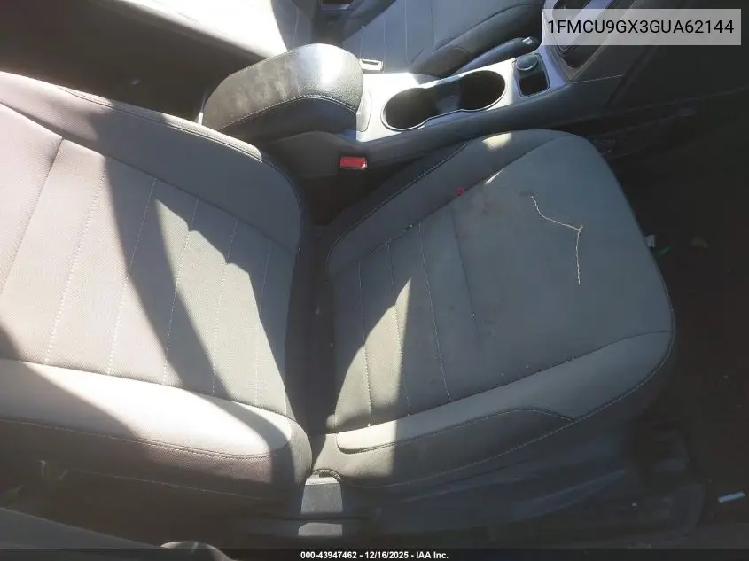 1FMCU9GX3GUA62144 2016 Ford Escape Se