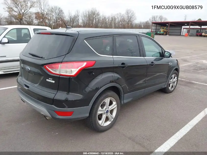 1FMCU0G9XGUB08579 2016 Ford Escape Se