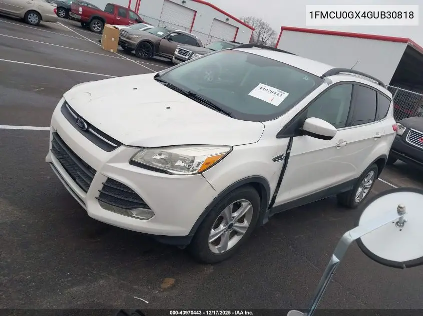 1FMCU0GX4GUB30818 2016 Ford Escape Se