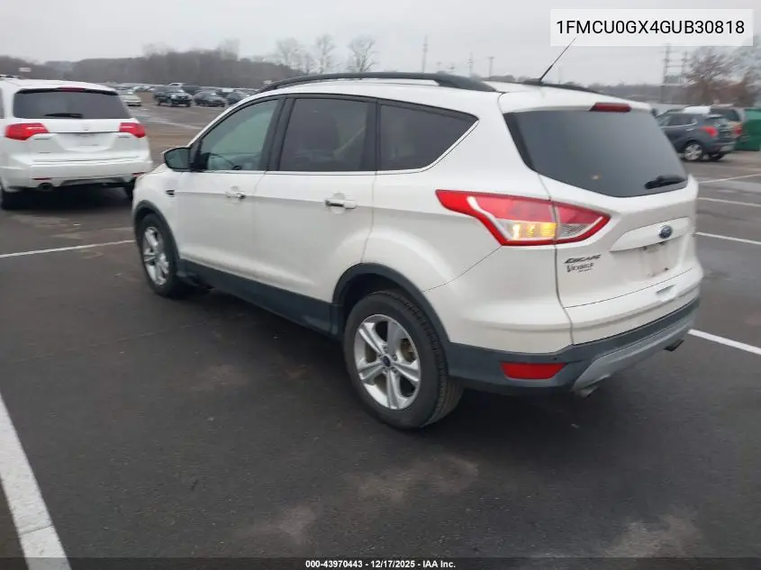 1FMCU0GX4GUB30818 2016 Ford Escape Se