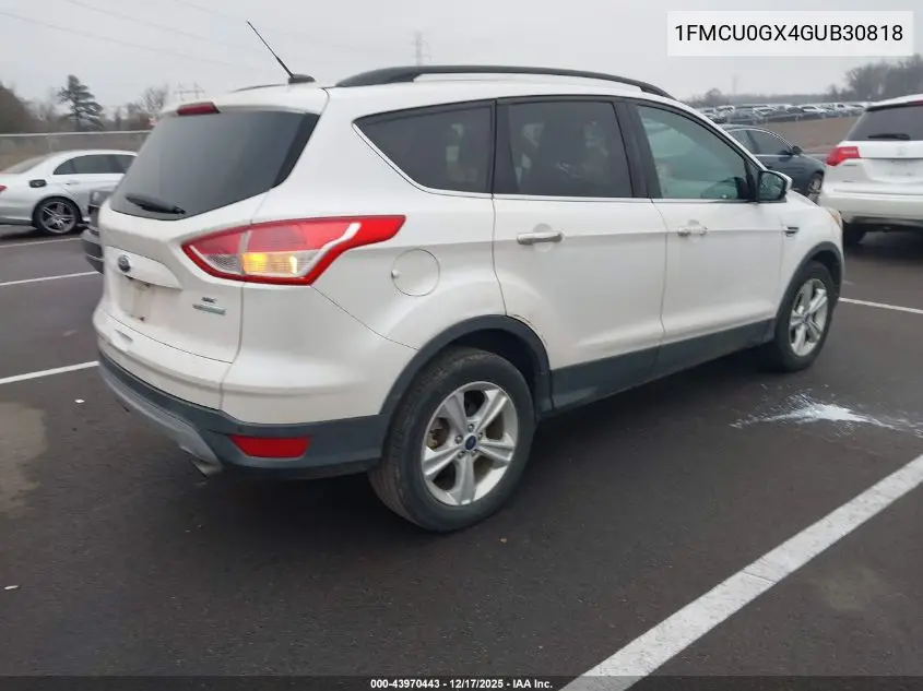 1FMCU0GX4GUB30818 2016 Ford Escape Se