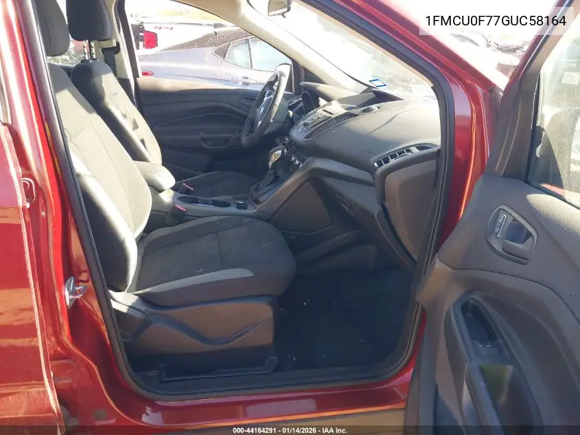1FMCU0F77GUC58164 2016 Ford Escape S