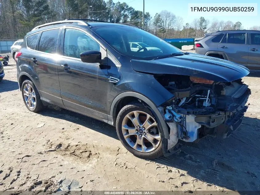 1FMCU9G99GUB50259 2016 Ford Escape Se