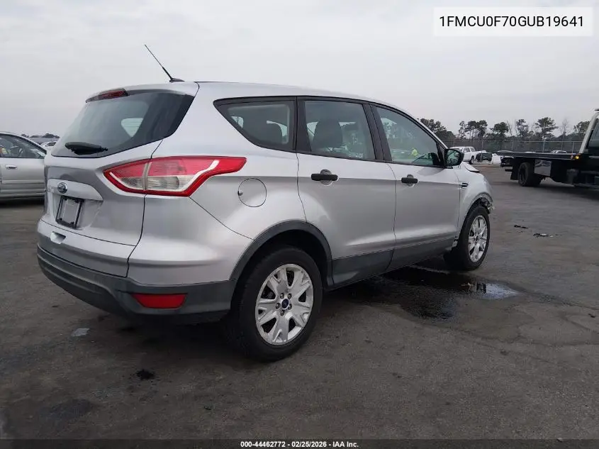 1FMCU0F70GUB19641 2016 Ford Escape S
