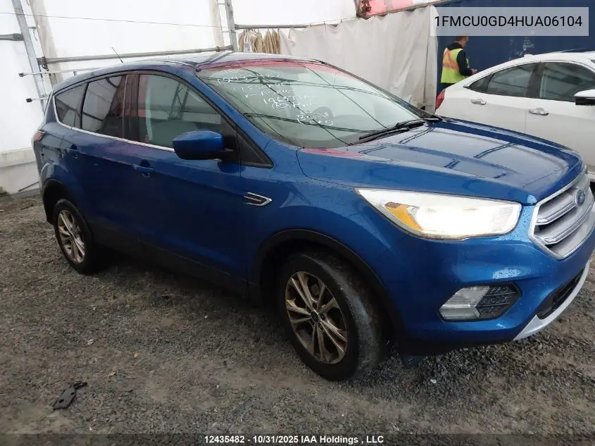 1FMCU0GD4HUA06104 2017 Ford Escape Se