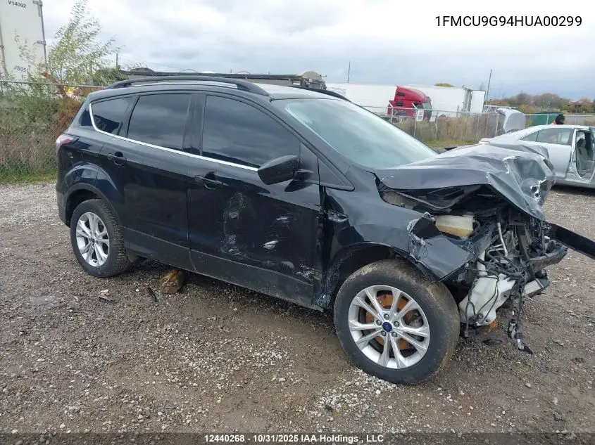 1FMCU9G94HUA00299 2017 Ford Escape Se