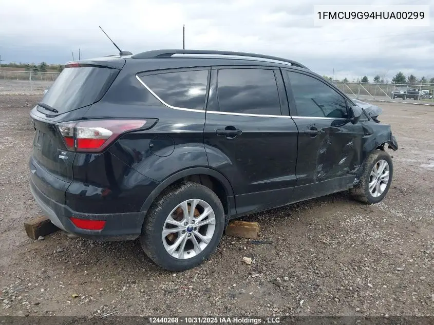 1FMCU9G94HUA00299 2017 Ford Escape Se