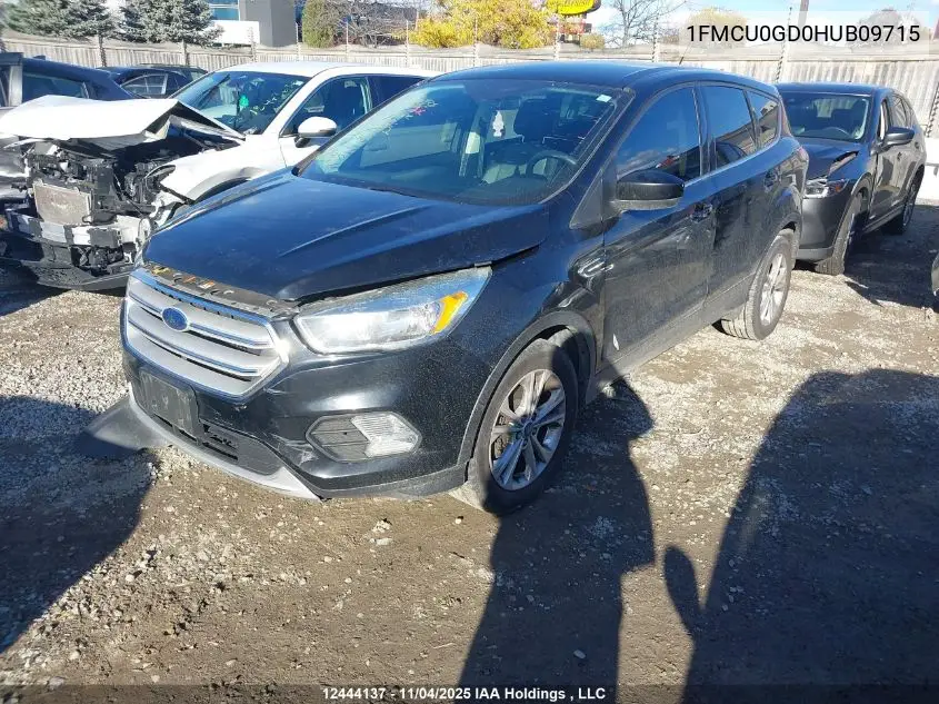 1FMCU0GD0HUB09715 2017 Ford Escape Se