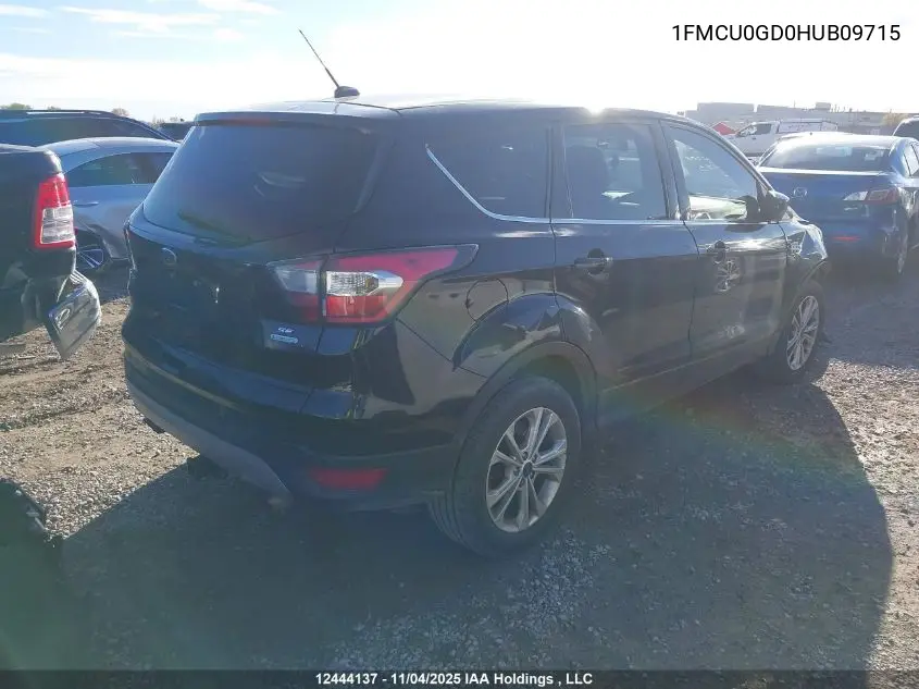 1FMCU0GD0HUB09715 2017 Ford Escape Se