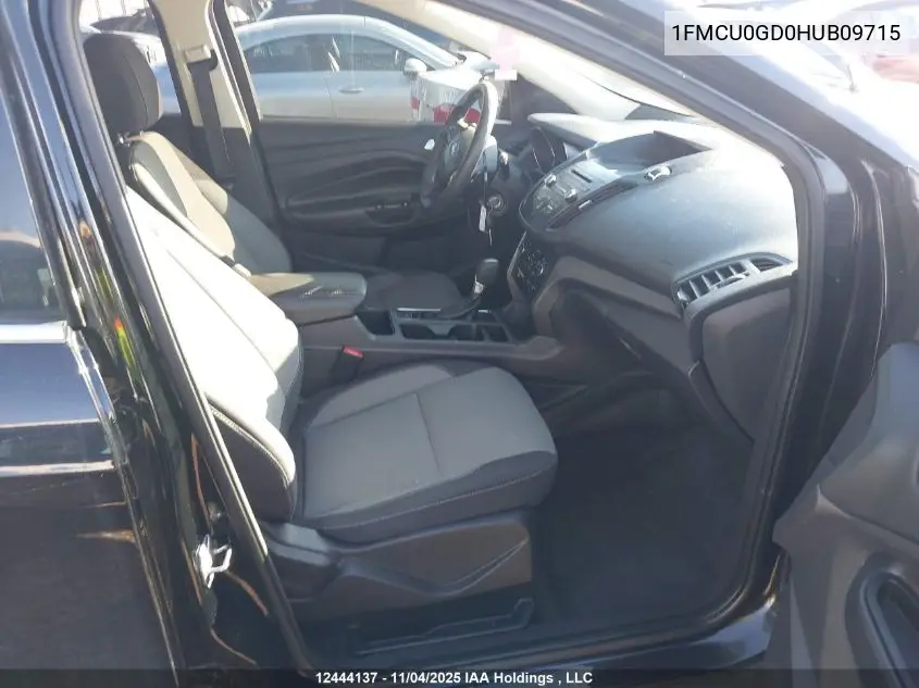 1FMCU0GD0HUB09715 2017 Ford Escape Se