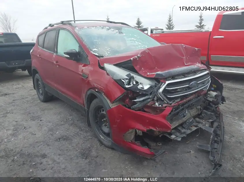 1FMCU9J94HUD62805 2017 Ford Escape Titanium