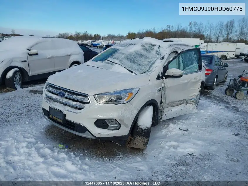 1FMCU9J90HUD60775 2017 Ford Escape Titanium