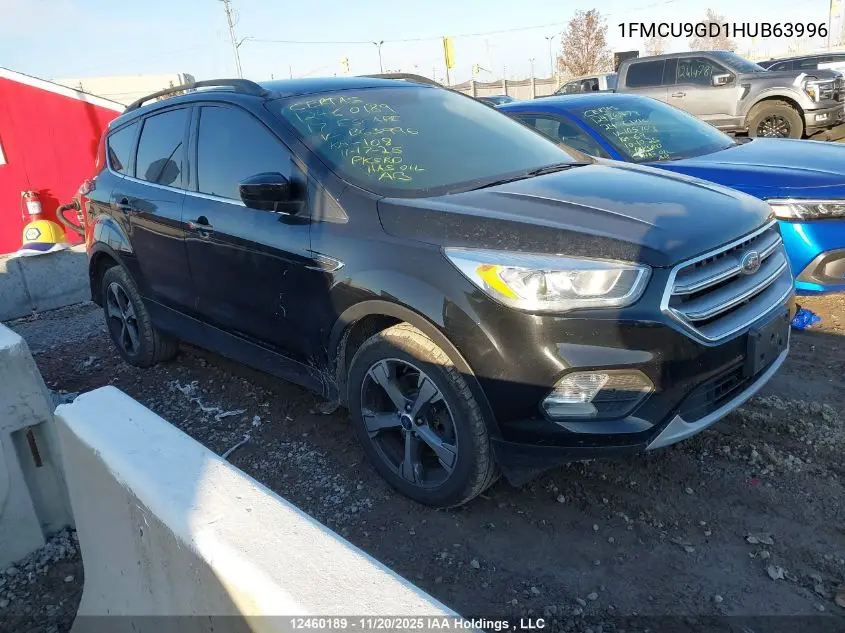 1FMCU9GD1HUB63996 2017 Ford Escape Se