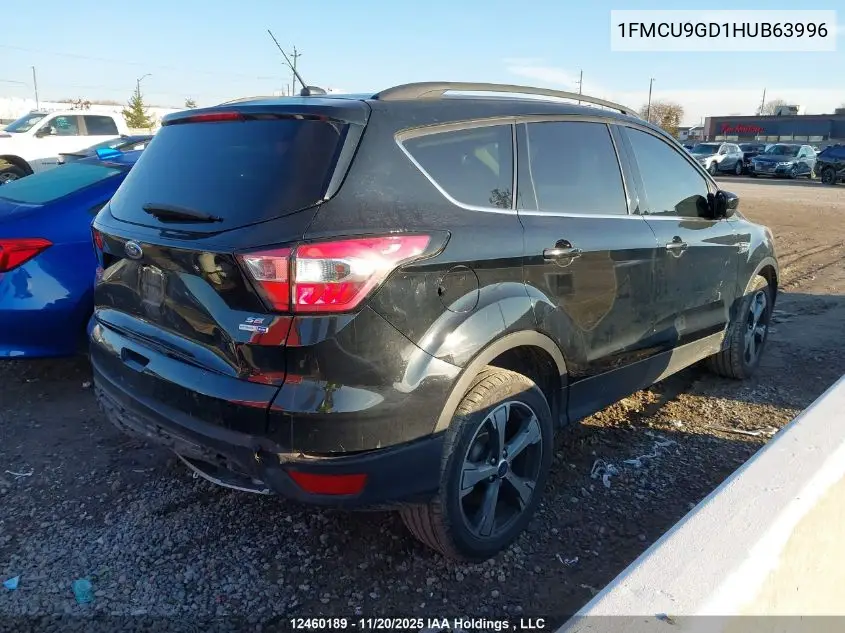 1FMCU9GD1HUB63996 2017 Ford Escape Se