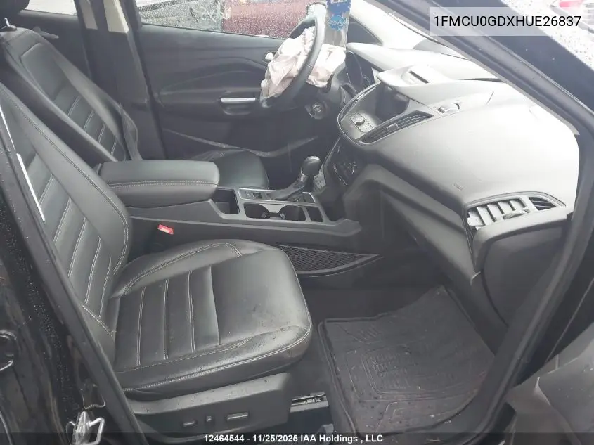 1FMCU0GDXHUE26837 2017 Ford Escape Se