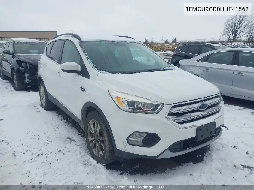 1FMCU9GD0HUE41562 2017 Ford Escape Se