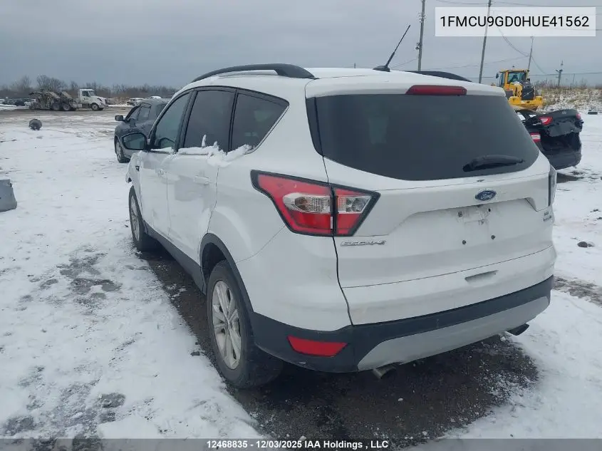 1FMCU9GD0HUE41562 2017 Ford Escape Se
