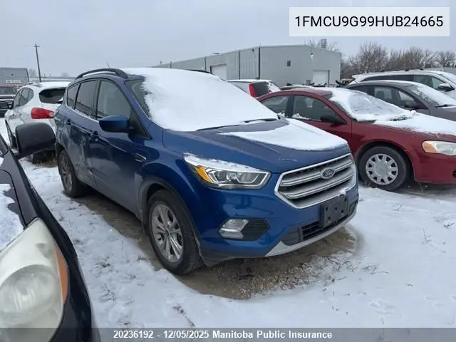 1FMCU9G99HUB24665 2017 Ford Escape Se