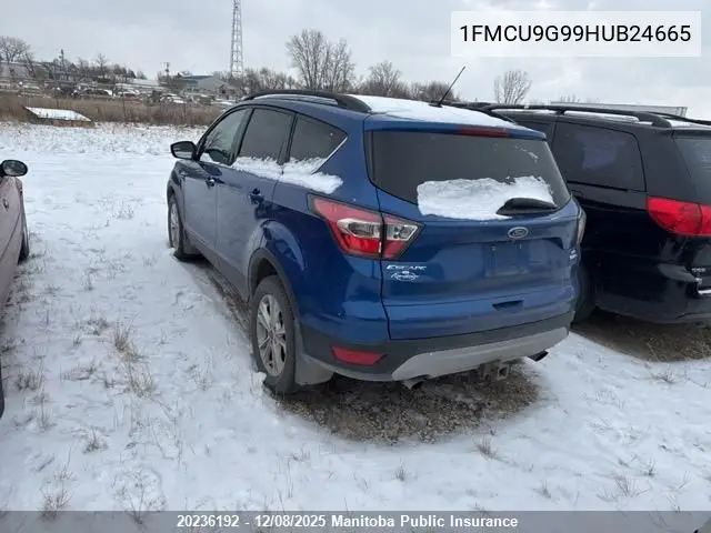 1FMCU9G99HUB24665 2017 Ford Escape Se