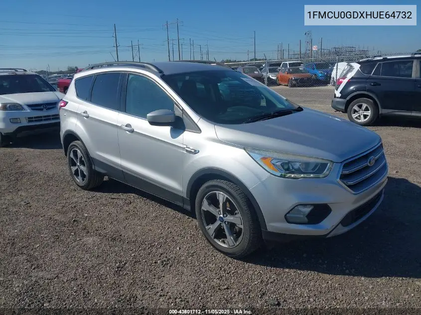 1FMCU0GDXHUE64732 2017 Ford Escape Se