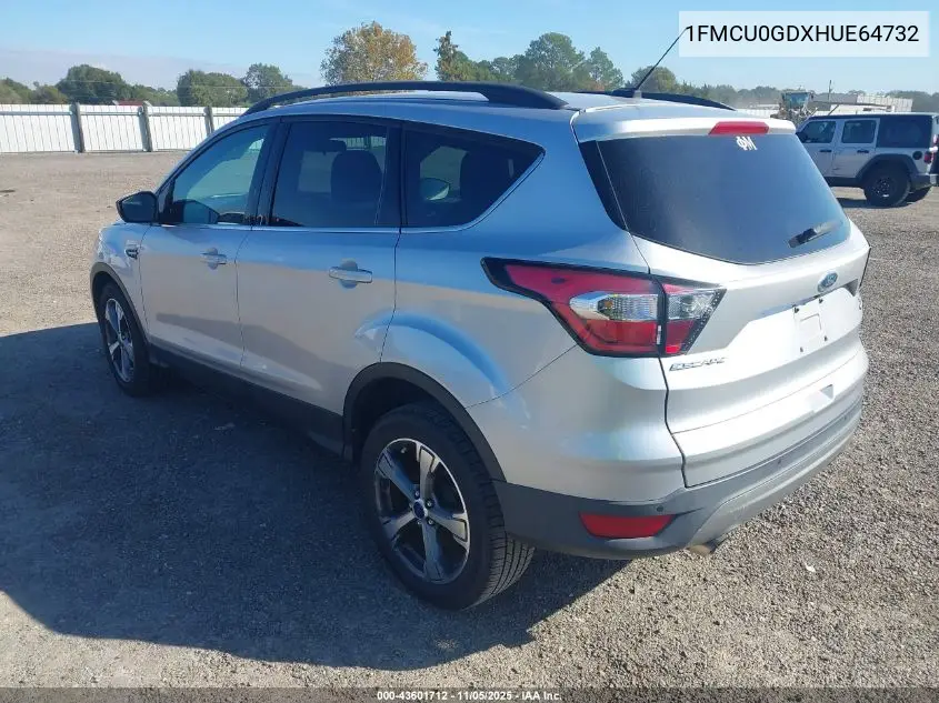 1FMCU0GDXHUE64732 2017 Ford Escape Se