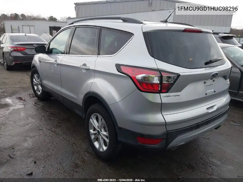 1FMCU9GD1HUC98296 2017 Ford Escape Se
