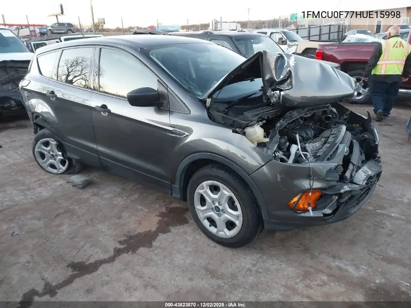1FMCU0F77HUE15998 2017 Ford Escape S