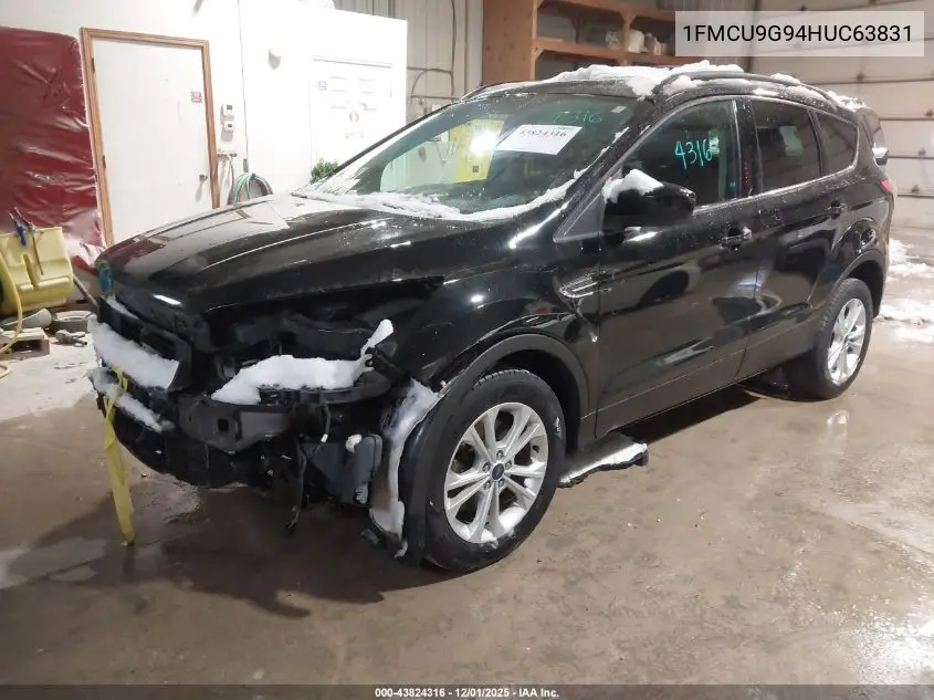 1FMCU9G94HUC63831 2017 Ford Escape Se