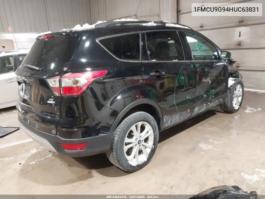 1FMCU9G94HUC63831 2017 Ford Escape Se