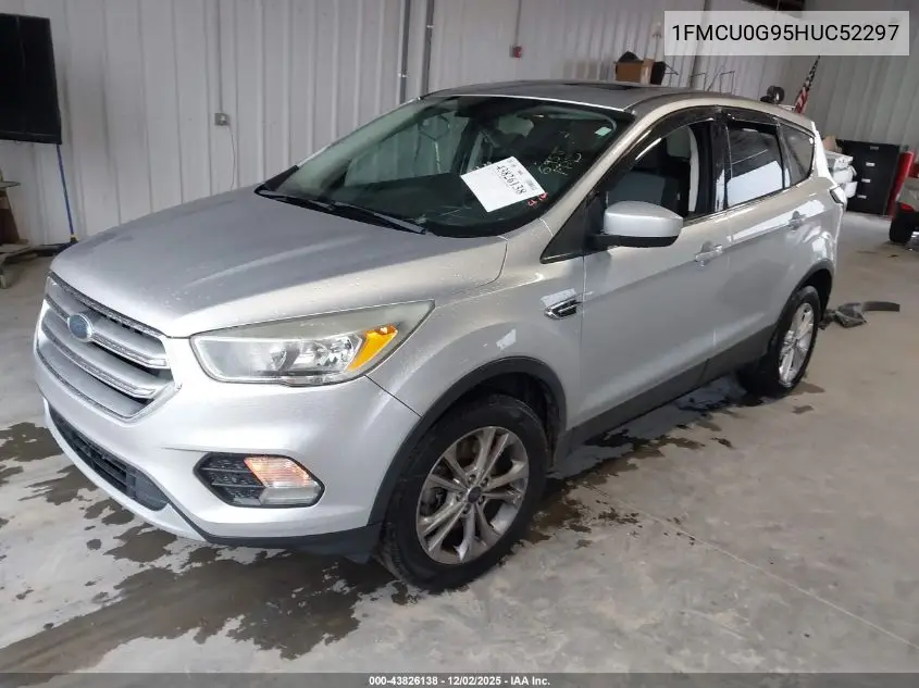 1FMCU0G95HUC52297 2017 Ford Escape Se
