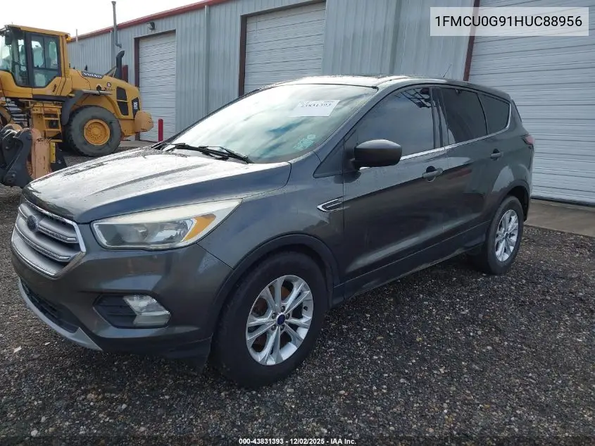1FMCU0G91HUC88956 2017 Ford Escape Se