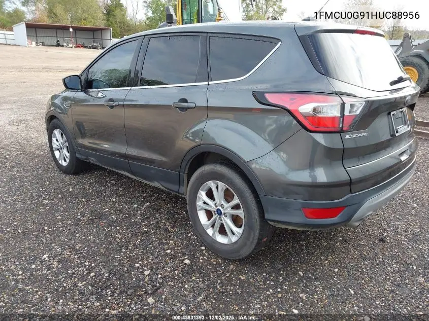 1FMCU0G91HUC88956 2017 Ford Escape Se
