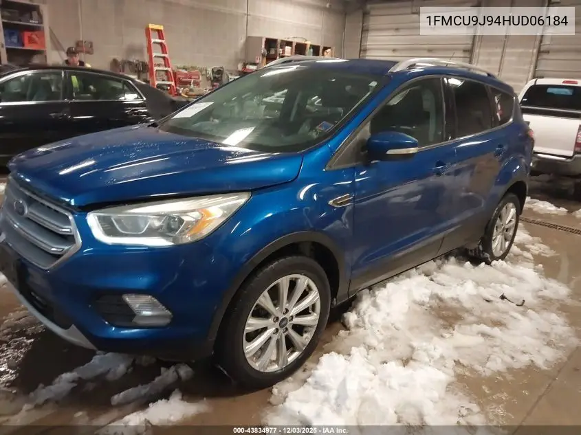 1FMCU9J94HUD06184 2017 Ford Escape Titanium
