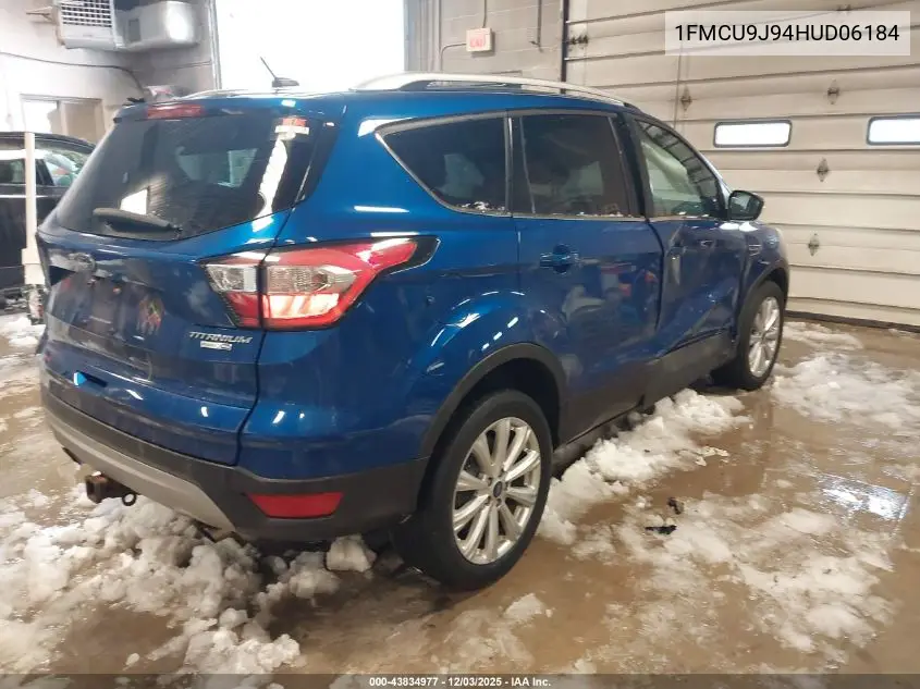 1FMCU9J94HUD06184 2017 Ford Escape Titanium
