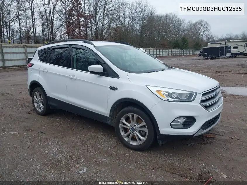 1FMCU9GD3HUC12535 2017 Ford Escape Se