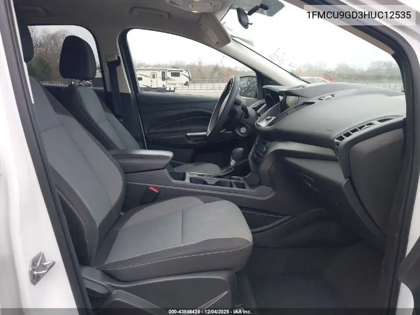 1FMCU9GD3HUC12535 2017 Ford Escape Se