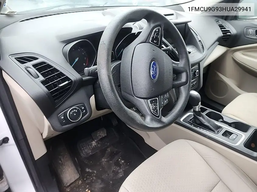 1FMCU9G93HUA29941 2017 Ford Escape Se