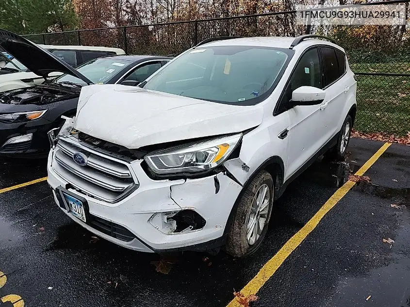 1FMCU9G93HUA29941 2017 Ford Escape Se