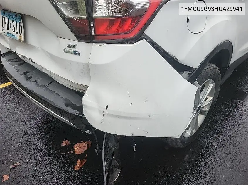 1FMCU9G93HUA29941 2017 Ford Escape Se