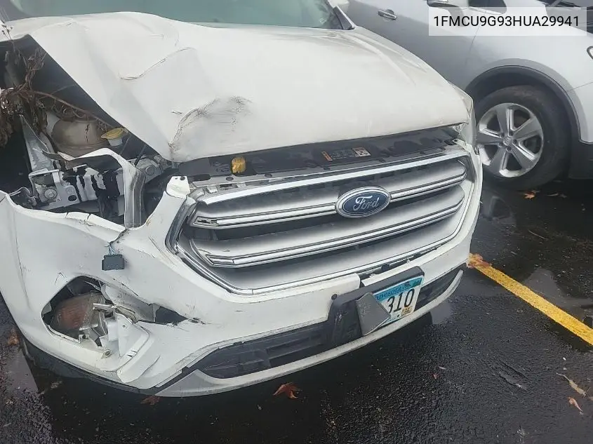 1FMCU9G93HUA29941 2017 Ford Escape Se