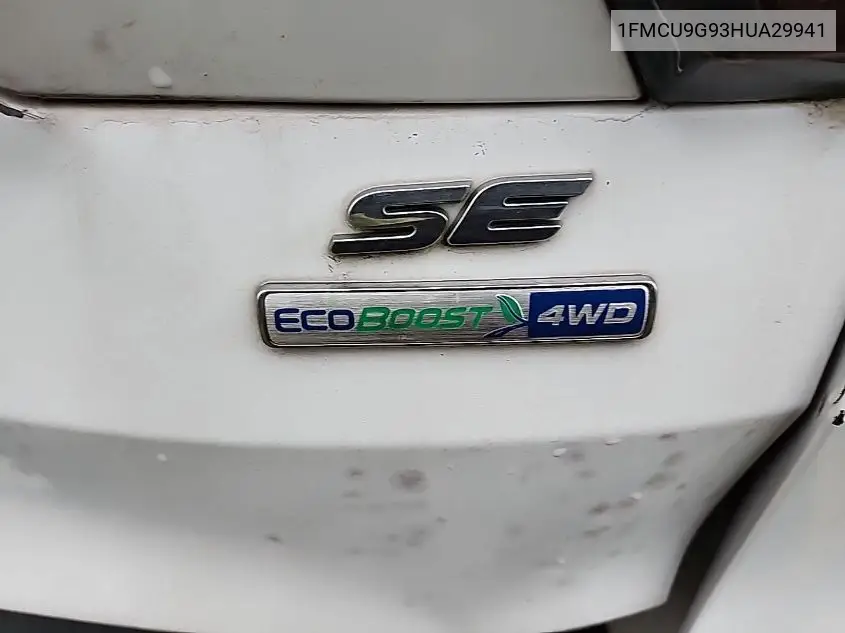 1FMCU9G93HUA29941 2017 Ford Escape Se